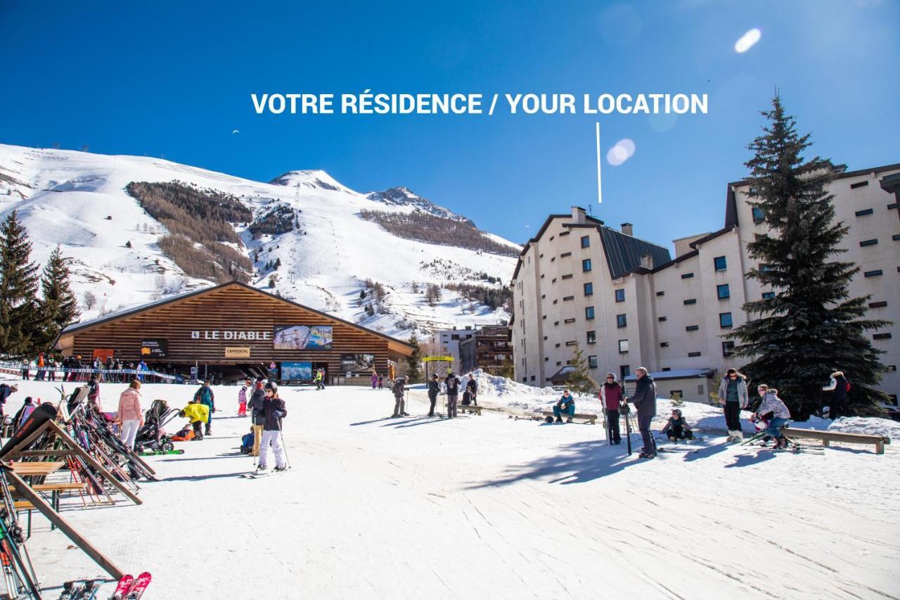 Апартаменти Aux Pieds Des Pistes, Les 2 Alpes Веноск Екстер'єр фото